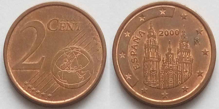 2 Euro Cent