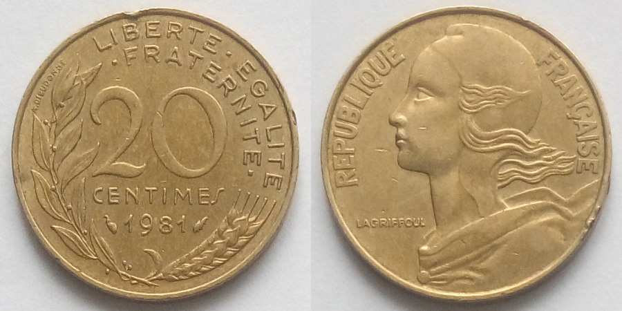 20 Centimes