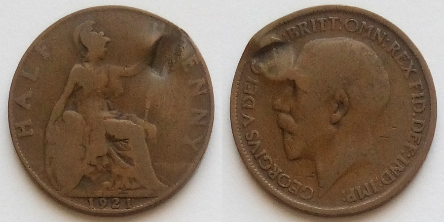 ½ Penny