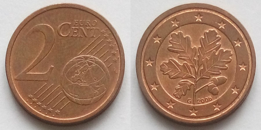 2 Euro Cent