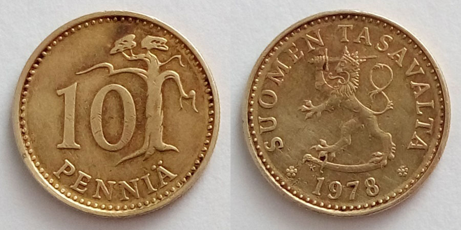 10 Penniä