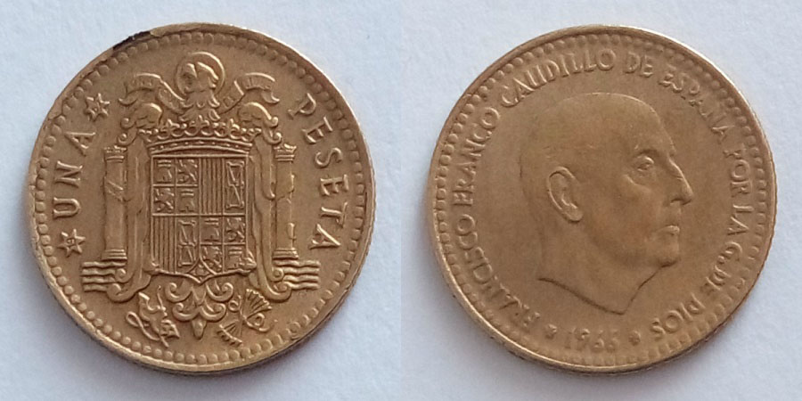 1 Peseta