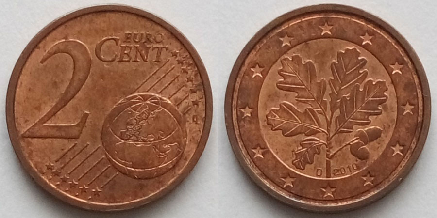 2 Euro Cent